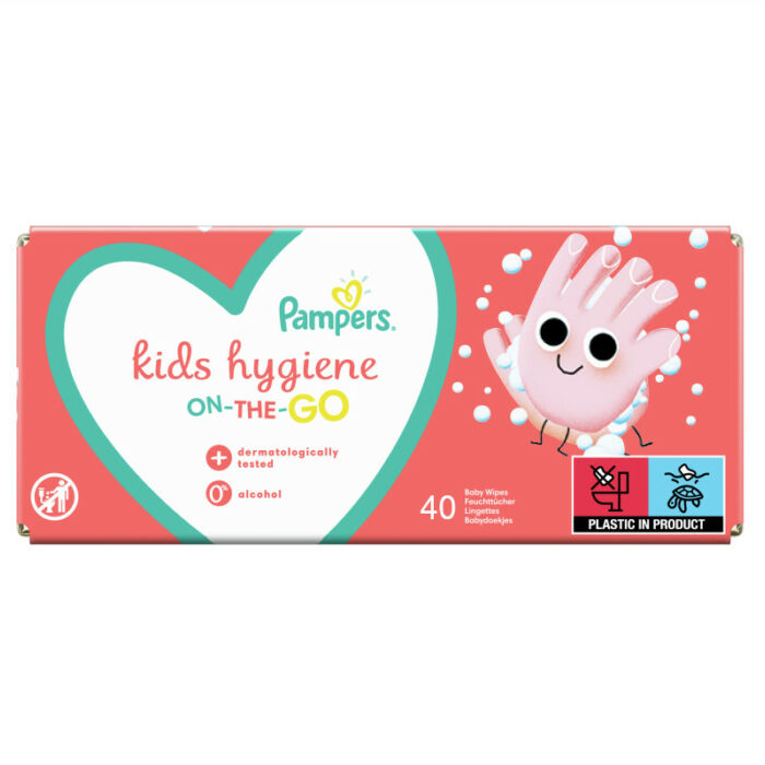 Pampers Popsitörlő kids hygiene, on-the-go