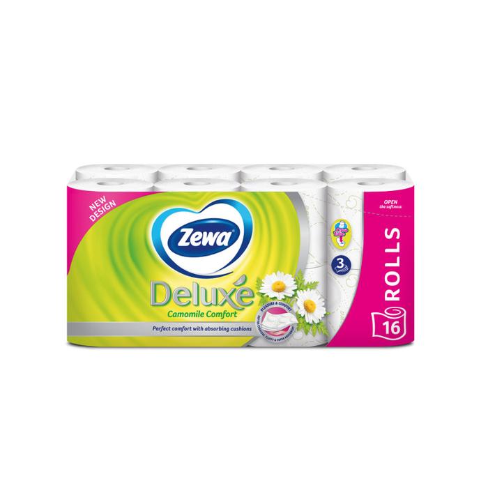 Zewa WC papír Deluxe, Kamillás 150 lapos