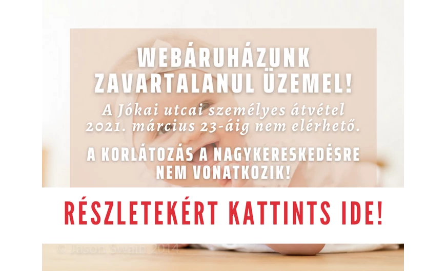 Webáruházunk zavartalanul üzemel!